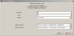 Configuring the LSL Driver